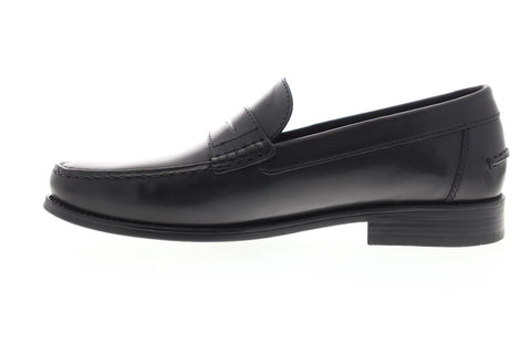 Geox U New Damon U641ZB00043C9999 Mens Black Leather Casual Loafers Shoes