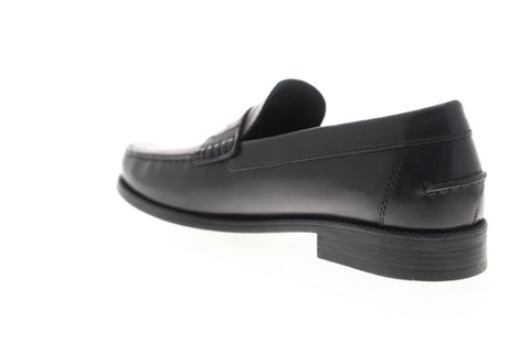 Geox U New Damon U641ZB00043C9999 Mens Black Leather Casual Loafers Shoes