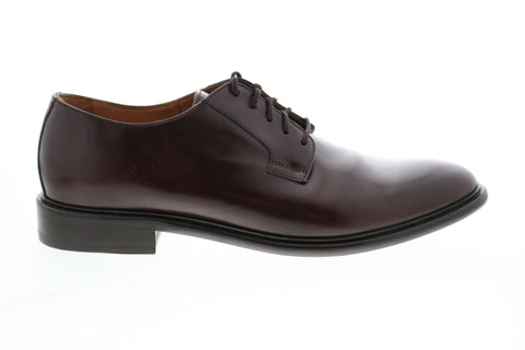 Geox U Guildford Mens Brown Leather Oxfords & Lace Ups Plain Toe Shoes