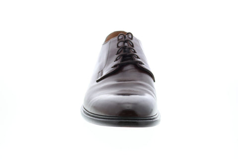 Geox U Guildford Mens Brown Leather Oxfords & Lace Ups Plain Toe Shoes