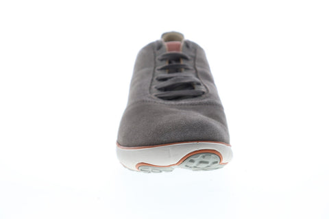 Geox U Nebula U64D7A0BS22C1018 Mens Gray Suede Lace Up Low Top Sneakers Shoes