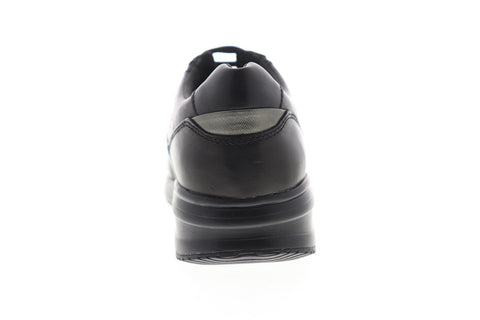 Geox U Dennie U740GA043PVC9997 Mens Black Synthetic Low Top Sneakers Shoes
