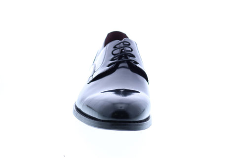 Geox U Hampstead A Mens Black Patent Leather Loafers & Slip Ons Penny Shoes