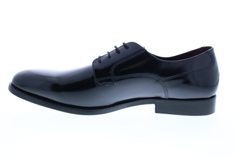 Geox U Hampstead A Mens Black Patent Leather Loafers & Slip Ons Penny Shoes
