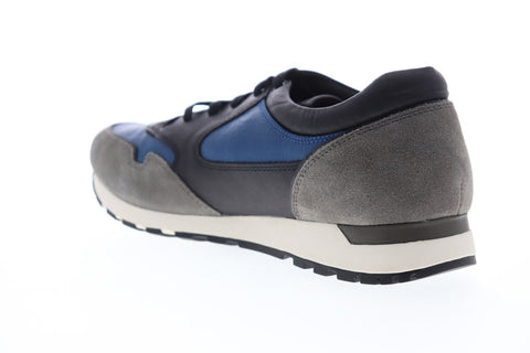 Geox U Mansel U824AA02285C9EF3 Mens Gray Suede Lace Up Low Top Sneakers Shoes