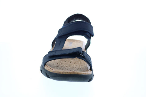Geox U S.Strada C Mens Blue Synthetic Strap Sport Sandals Shoes