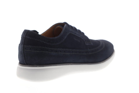 Geox U Winfred U824CC00022C4002 Mens Blue Suede Casual Lace Up Oxfords Shoes
