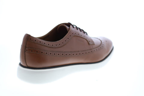 Geox U Winfred C Mens Brown Leather Oxfords & Lace Ups