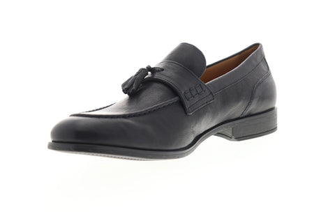 Geox U Bryceton U824FD000JGC4002 Mens Blue Leather Dress Loafers Shoes