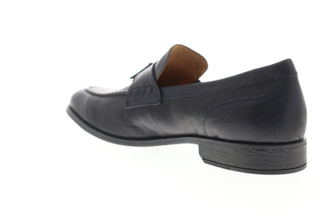 Geox U Bryceton U824FD000JGC4002 Mens Blue Leather Dress Loafers Shoes