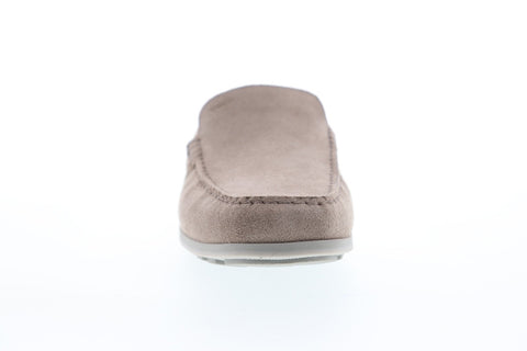 Geox U Mirvin U824LA00022C6029 Mens Pink Suede Casual Slip On Loafers Shoes