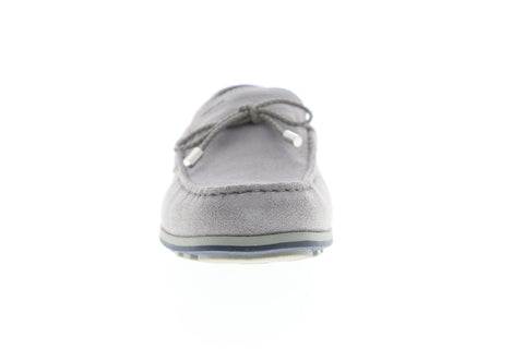 Geox U Mirvin U824LB00022C9007 Mens Gray Suede Casual Slip On Loafers Shoes
