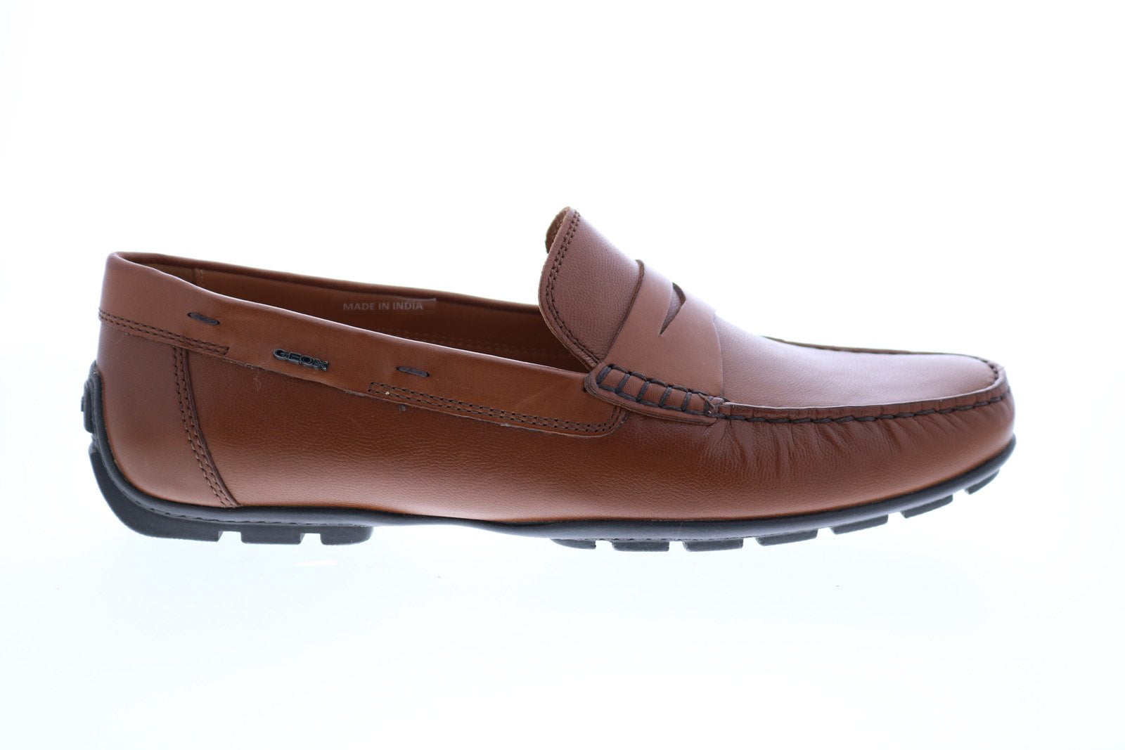 Geox Moner Moc Toe Loafers Camel Brown 42 8.5 Made in Italy Geox Solid Women main image 4
