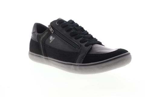 Geox U Halver U843AA054AUC9999 Mens Black Synthetic Low Top Sneakers Shoes