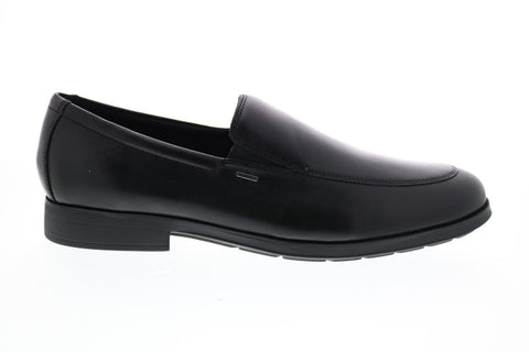 Geox U Hilstone Wnp Abx e Mens Black Loafers & Slip Ons Penny Shoes