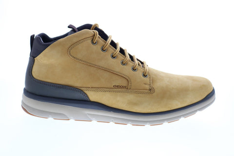 Geox U Hallson A U845UA032MEC2P6T Mens Brown Nubuck Casual Dress Boots