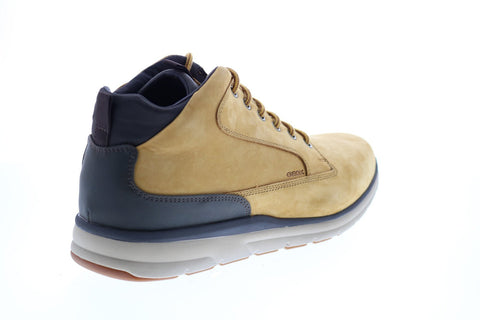 Geox U Hallson A U845UA032MEC2P6T Mens Brown Nubuck Casual Dress Boots