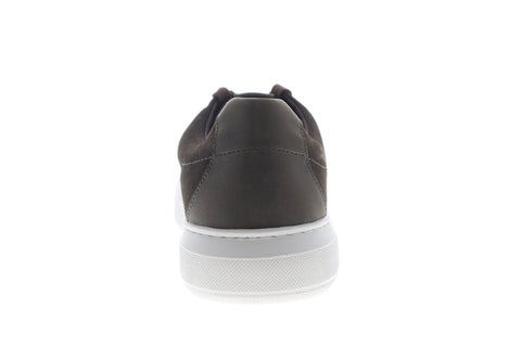 Geox U Deiven B Mens Brown Nubuck Lace Up Euro Sneakers Shoes