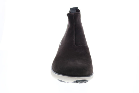 Geox U Nebula A U84D7A00022C6024 Mens Brown Suede Slip On Chelsea Boots