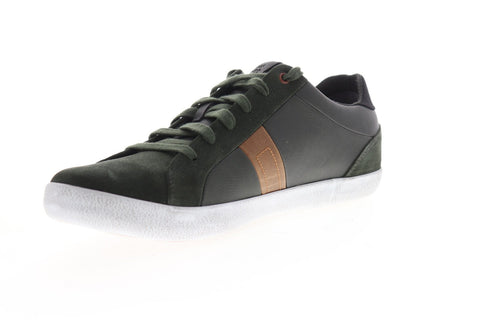 Geox U Box U84R3G022MEC3014 Mens Green Suede Lace Up Low Top Sneakers Shoes