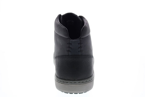 Geox U Mattias B Abx A Mens Black Leather Lace Up Euro Sneakers Shoes