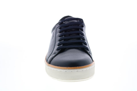 Geox U Ariam U925QC00046C4002 Mens Blue Leather Lace Up Euro Sneakers Shoes