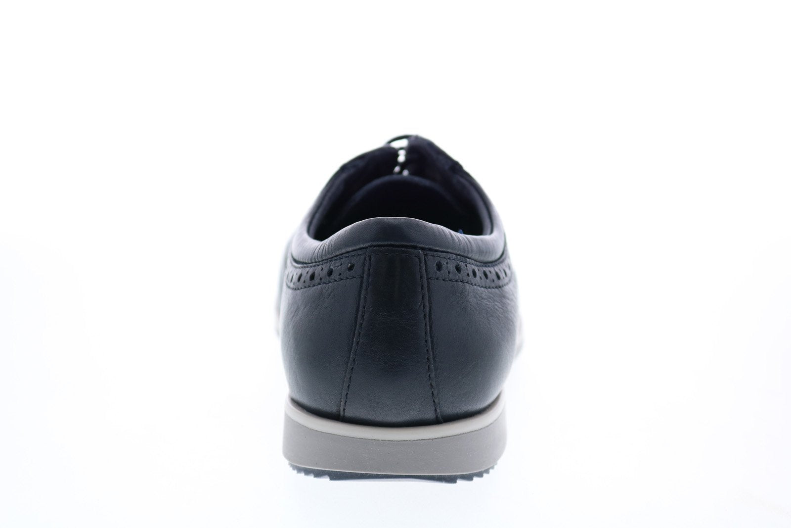 Geox U Blainey Mens Blue Leather Oxfords & Lace Ups Wingtip  display picture 1