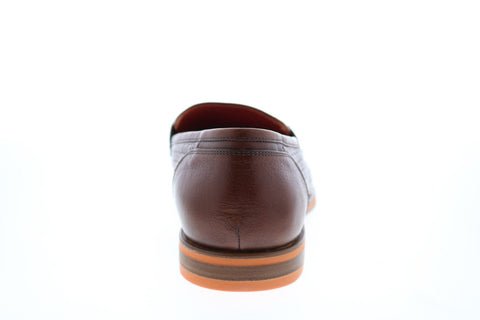 Geox U Bayle U927CA06R1JC6003 Mens Brown Loafers & Slip Ons Penny Shoes