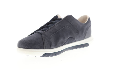 Geox U Nexside U927GA00022C4067 Mens Blue Suede Lace Up Low Top Sneakers Shoes