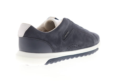 Geox U Nexside U927GA00022C4067 Mens Blue Suede Lace Up Low Top Sneakers Shoes