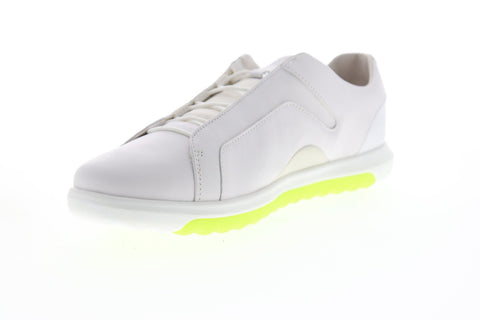 Geox U Nexside U927GA00085C1000 Mens White Leather Low Top Sneakers Shoes
