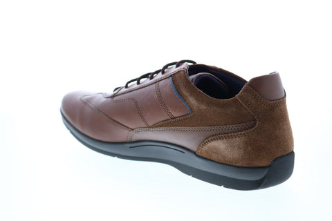 Geox U Adrien U947VB043MEC6G6N Mens Brown Leather Euro Sneakers Shoes