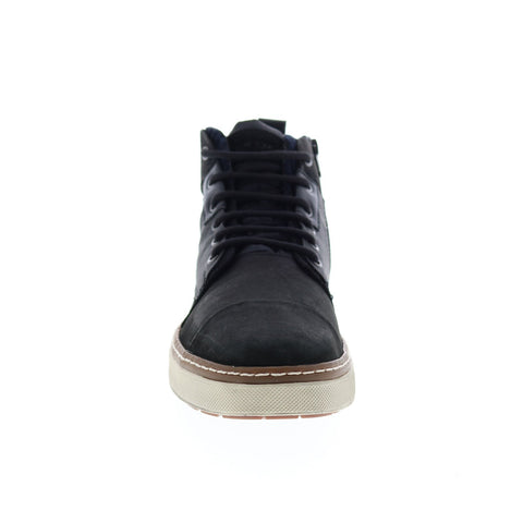 Geox U Mattias B Abx U94T1D045EKC9999 Mens Black Leather Ankle Boots