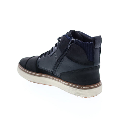 Geox U Mattias B Abx U94T1D045EKC9999 Mens Black Leather Ankle Boots