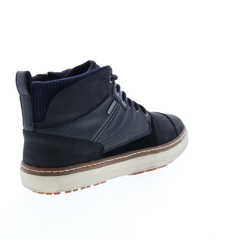 Geox U Mattias B Abx U94T1D045EKC9999 Mens Black Leather Ankle Boots