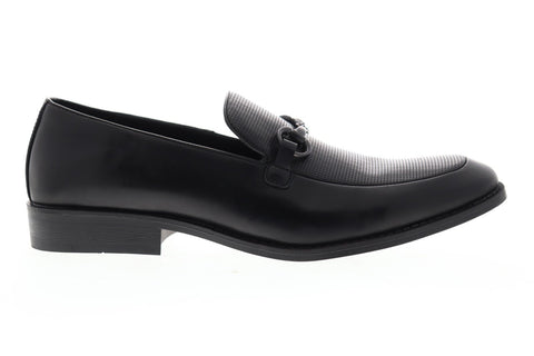 Unlisted by Kenneth Cole Half Time Play Mens Black Dress Loafers Shoes