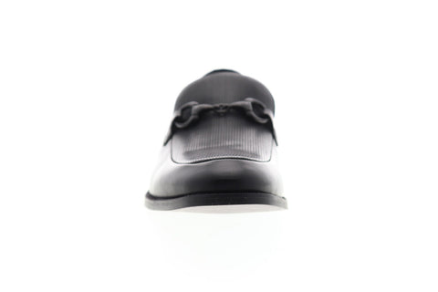 Unlisted by Kenneth Cole Half Time Play Mens Black Dress Loafers Shoes