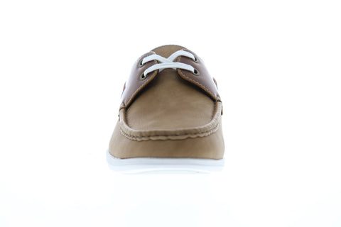 Unlisted by Kenneth Cole Comment Ater UMS9024TX Mens Tan Casual Boat Shoes