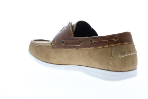 Unlisted by Kenneth Cole Comment Ater UMS9024TX Mens Tan Casual Boat Shoes