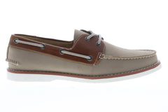Unlisted by Kenneth Cole Santon Boat UMS9025S7 Mens Beige Casual Boat Shoes