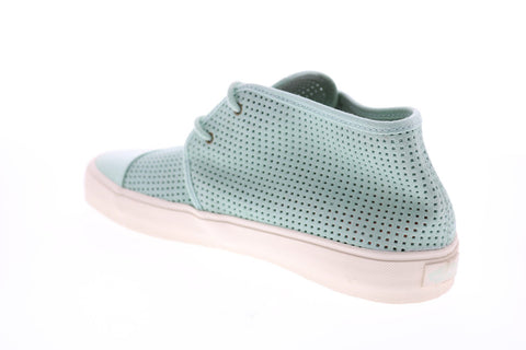 Vans Rhea SF VN00019RIJP Womens Green Leather Skate Inspired Sneakers Shoes