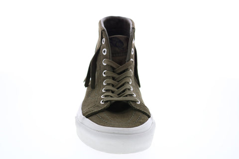 Vans Sk8 Hi Moc VN000315JUO Mens Green Suede Skate Inspired Sneakers Shoes
