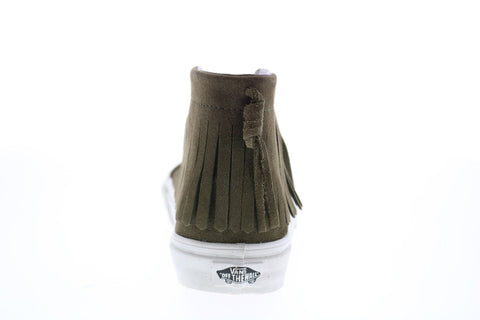 Vans Sk8 Hi Moc VN000315JUO Mens Green Suede Skate Inspired Sneakers Shoes