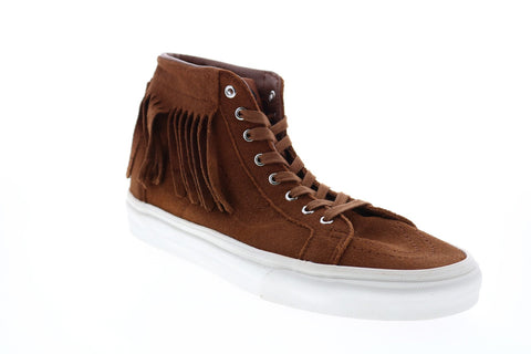 Vans Sk8 Hi Moc VN0A344LL0H Mens Brown Suede Skate Inspired Sneakers Shoes