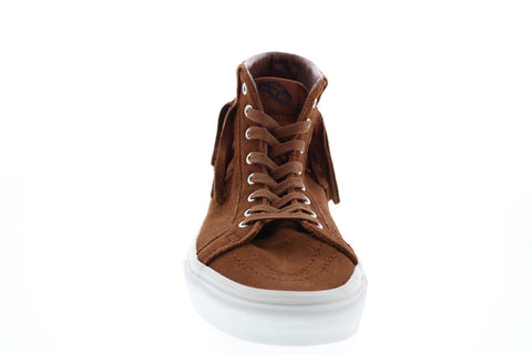 Vans Sk8 Hi Moc VN0A344LL0H Mens Brown Suede Skate Inspired Sneakers Shoes