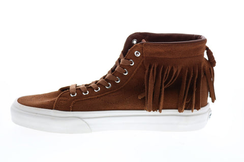 Vans Sk8 Hi Moc VN0A344LL0H Mens Brown Suede Skate Inspired Sneakers Shoes