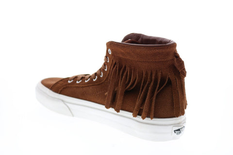 Vans Sk8 Hi Moc VN0A344LL0H Mens Brown Suede Skate Inspired Sneakers Shoes