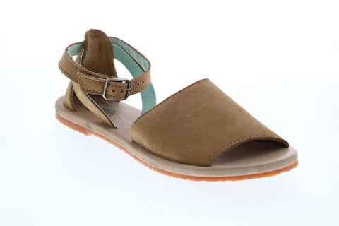 Vans Ankle Hi Tan VN0A38HITAN Womens Tan Leather Strap Strap Flats Shoes