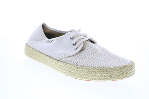 Vans Tazie Esp VN0A38INFHZ Womens White Canvas Skate Inspired Sneakers Shoes