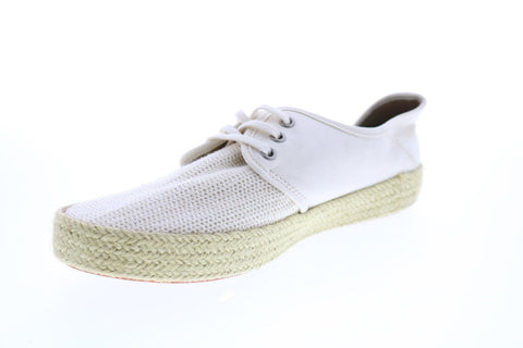 Vans Tazie Esp VN0A38INFHZ Womens White Canvas Skate Inspired Sneakers Shoes